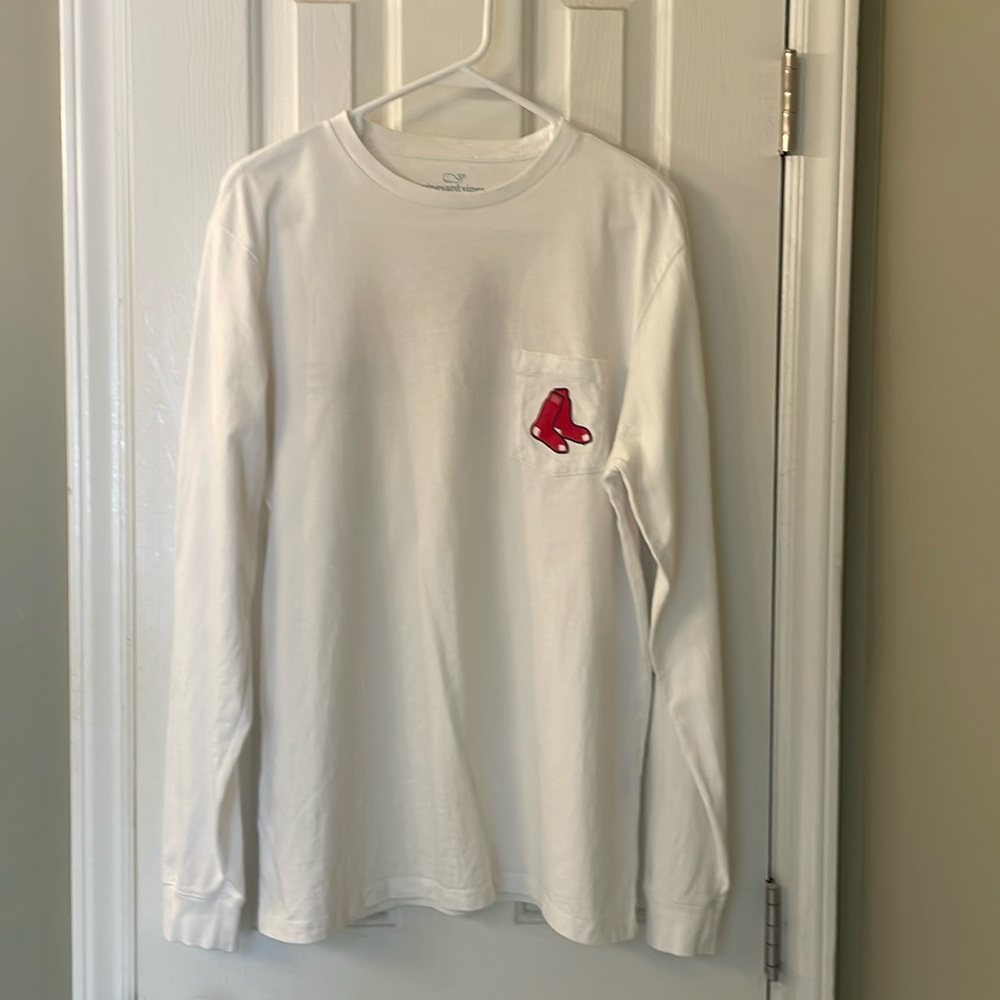 Mens Vineyard Vine Boston Red Sox Jersey